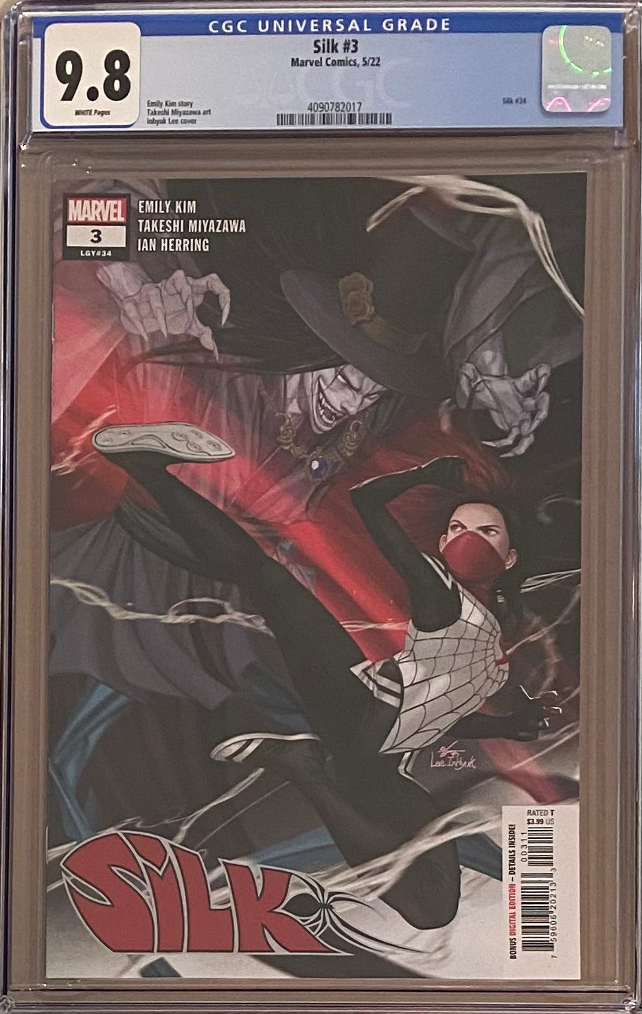Silk #3 CGC 9.8