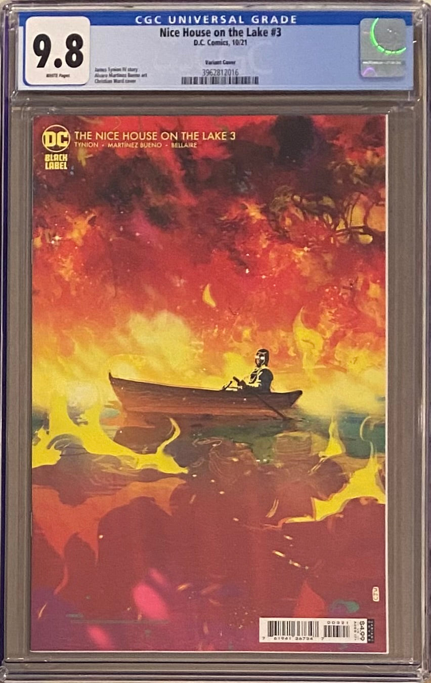 Nice House on the Lake #3 Variant CGC 9.8 - DC Black Label
