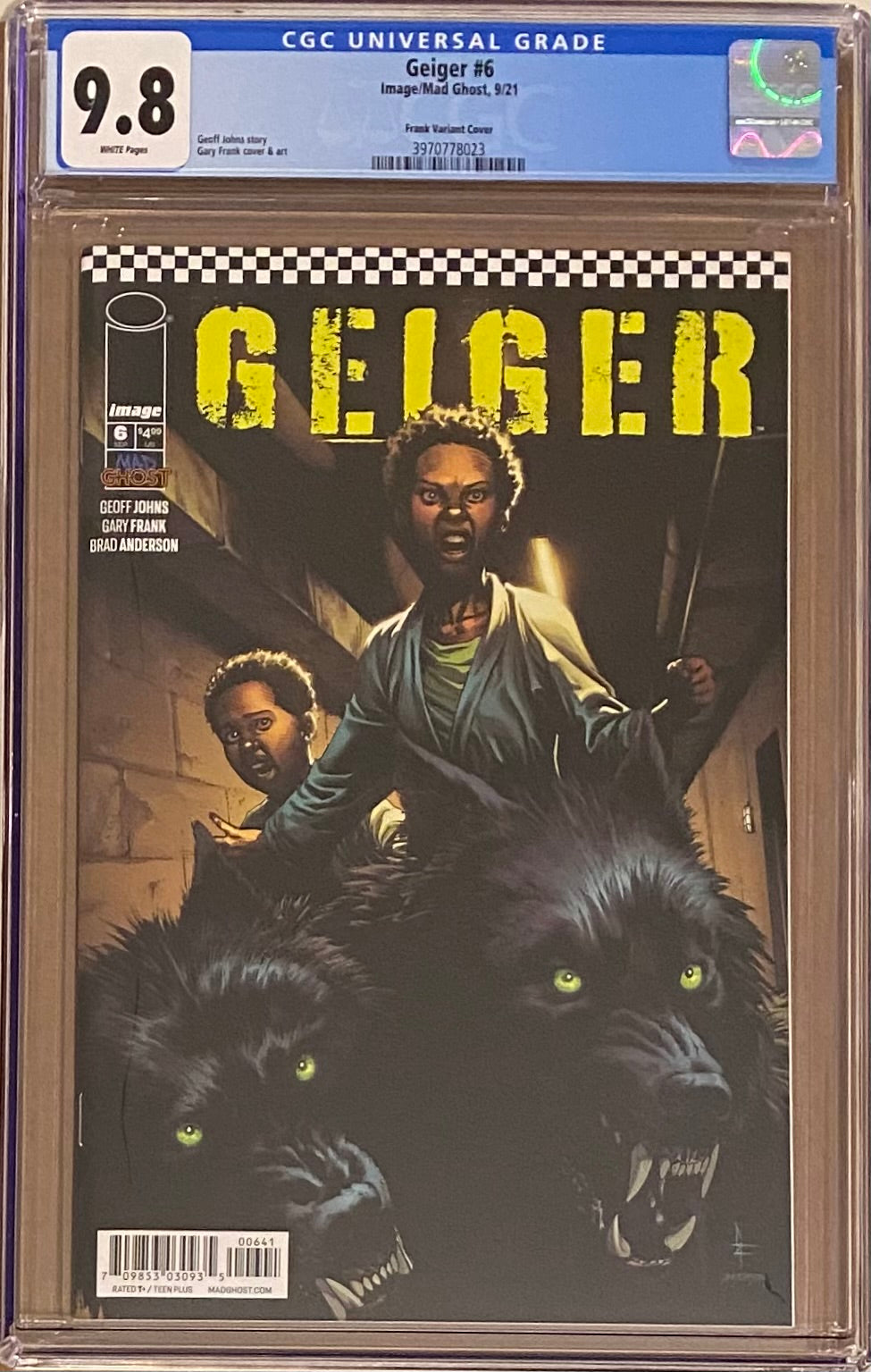 Geiger #6 Frank Variant CGC 9.8