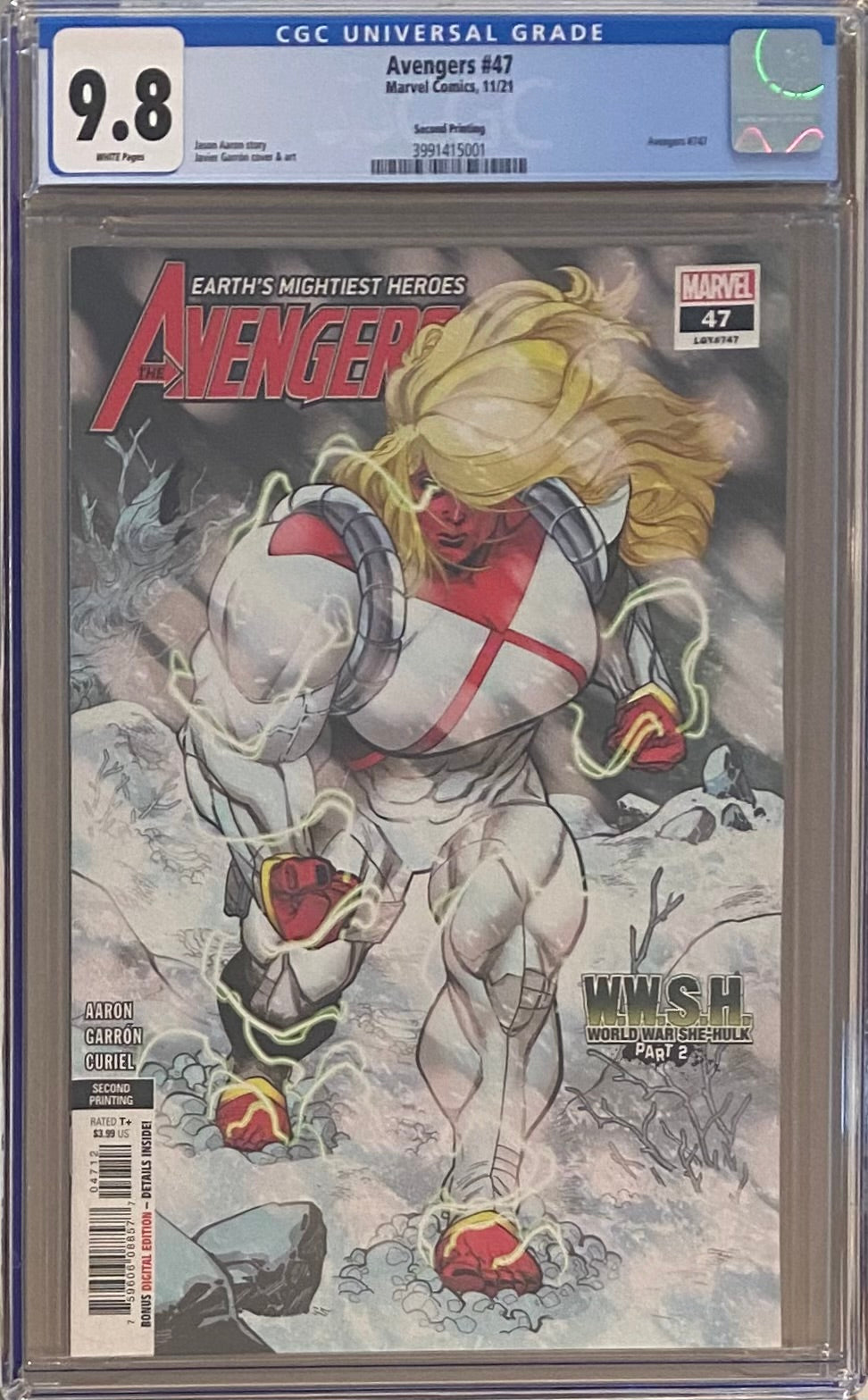 Avengers #47 Second Printing CGC 9.8