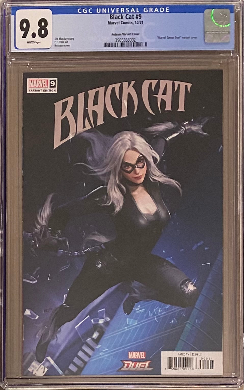 Black Cat #9 Variant CGC 9.8