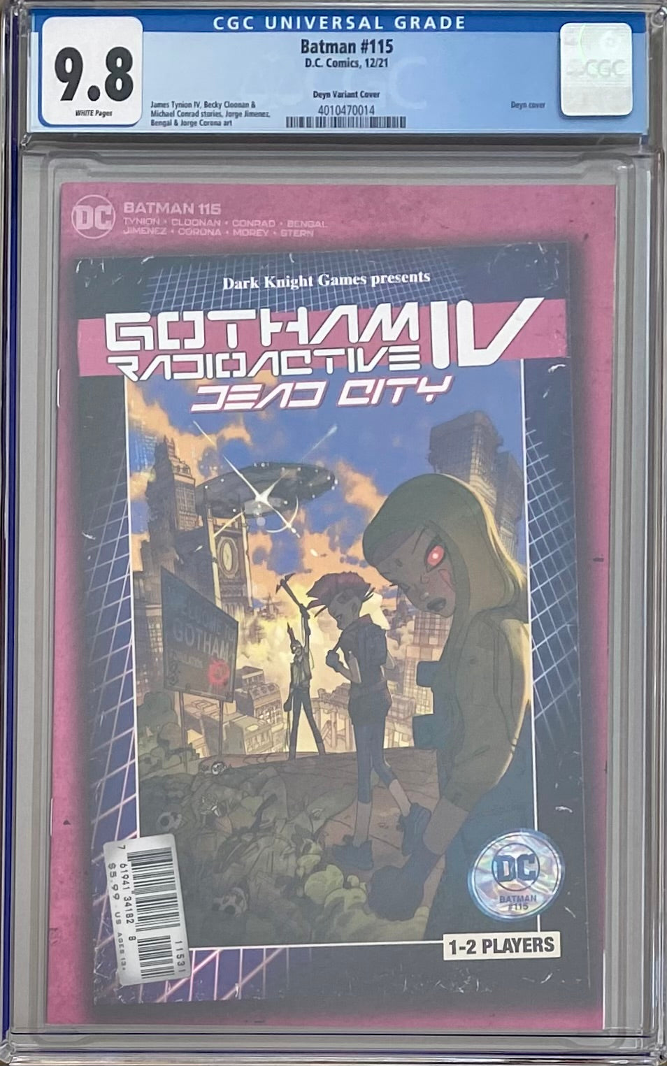 Batman #115 Deyn 1:25 Retailer Incentive Variant CGC 9.8