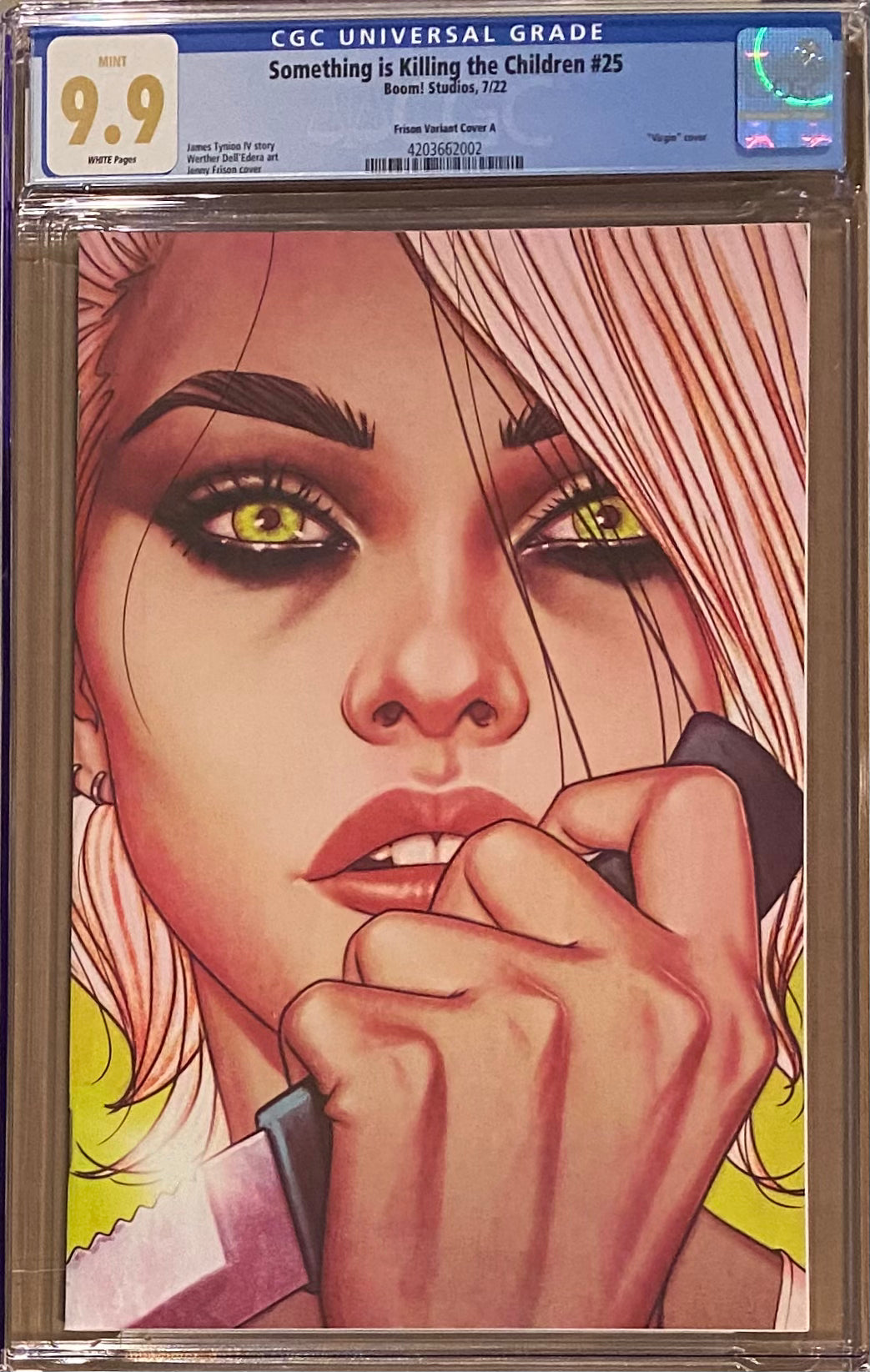 Something is Killing the Children #25 Frison 1:50 Virgin Retailer Incentive Variant CGC 9.9