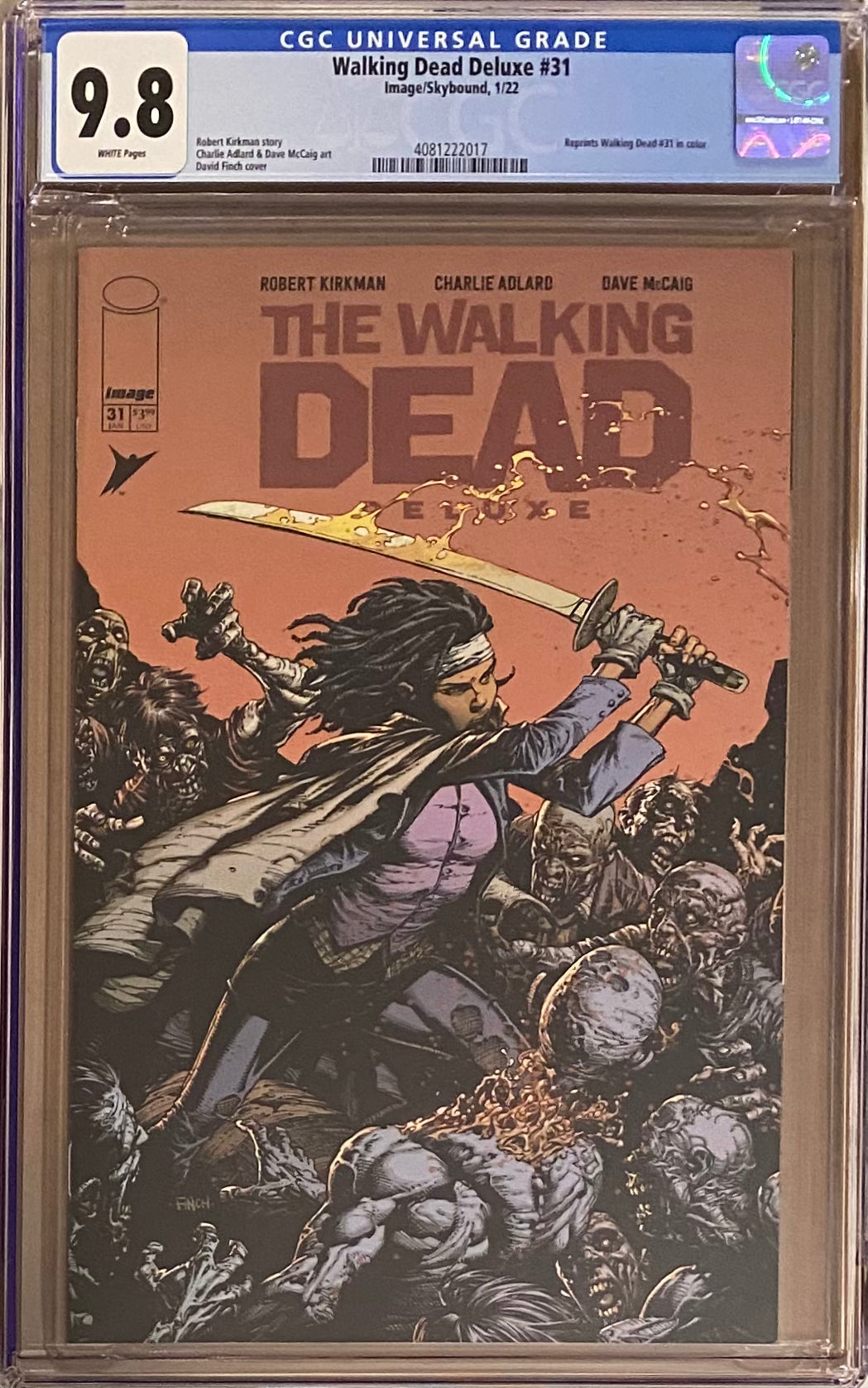 Walking Dead Deluxe #31 CGC 9.8