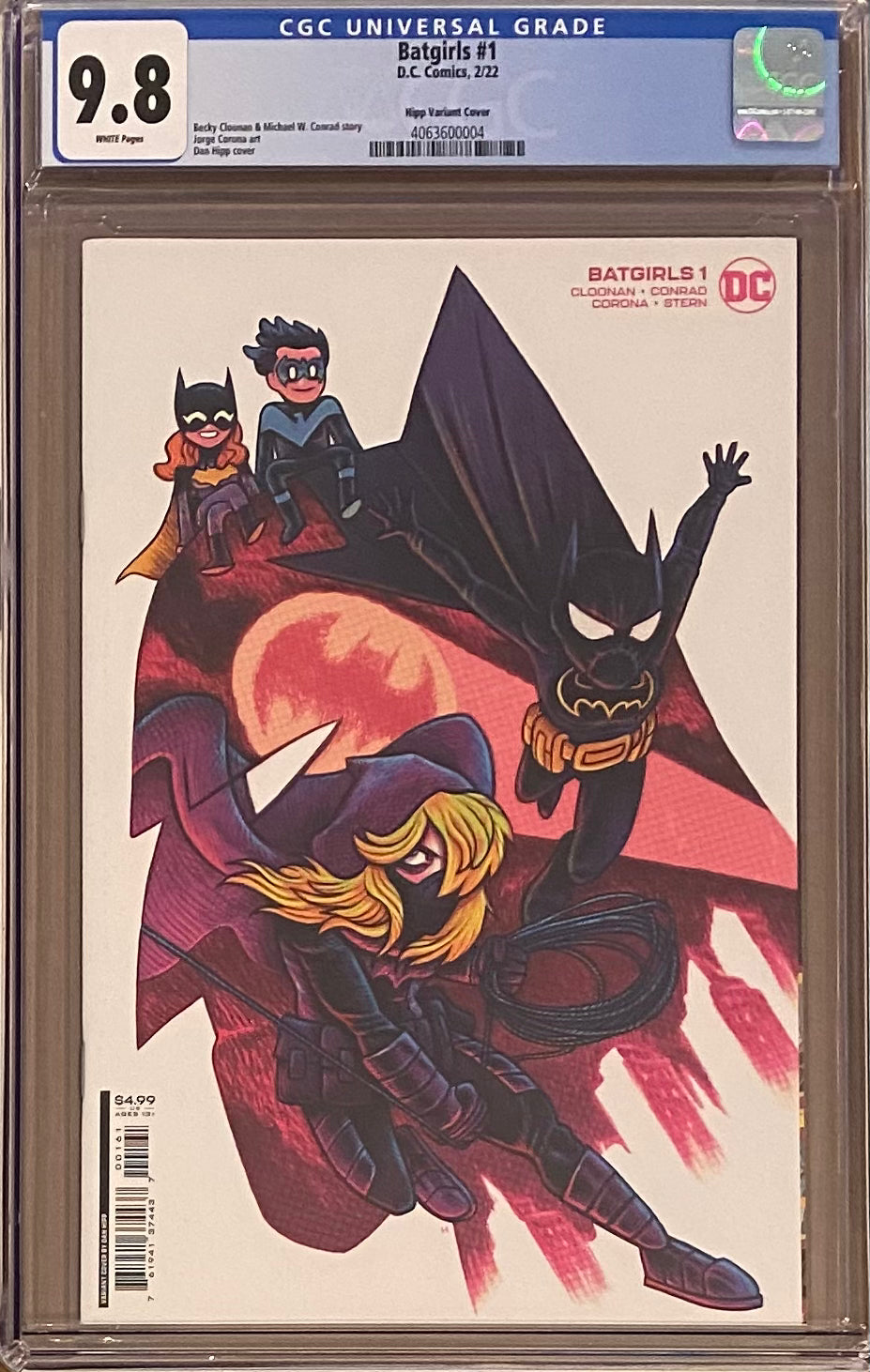 Batgirls #1 Hipp 1:50 Retailer Incentive Variant CGC 9.8