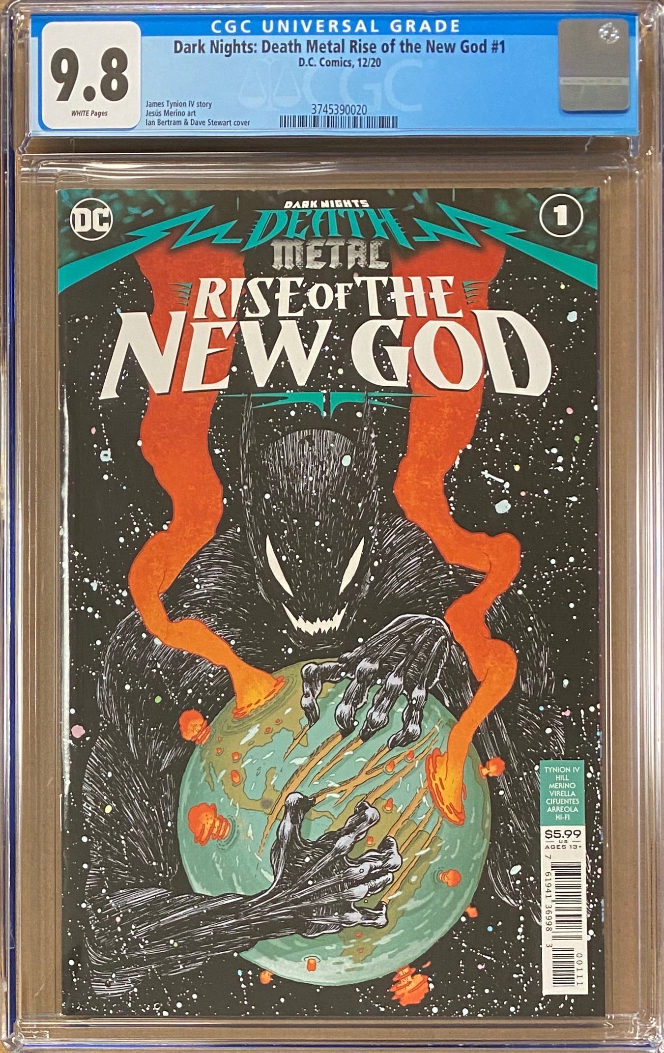 Dark Nights Death Metal: Rise of the New God #1 CGC 9.8