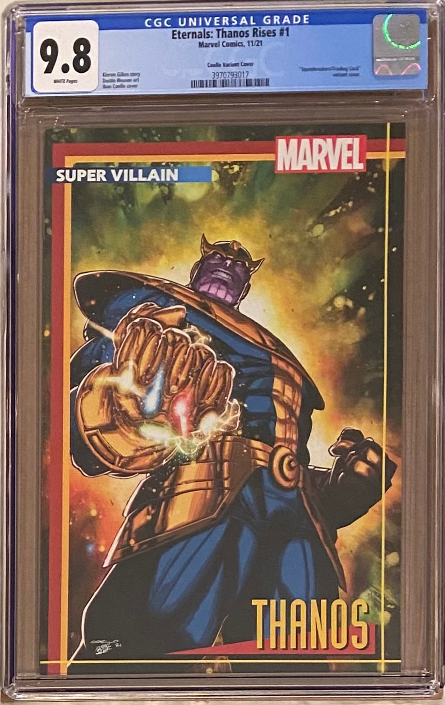 Eternals: Thanos Rises #1 Coello Stormbreakers Variant CGC 9.8