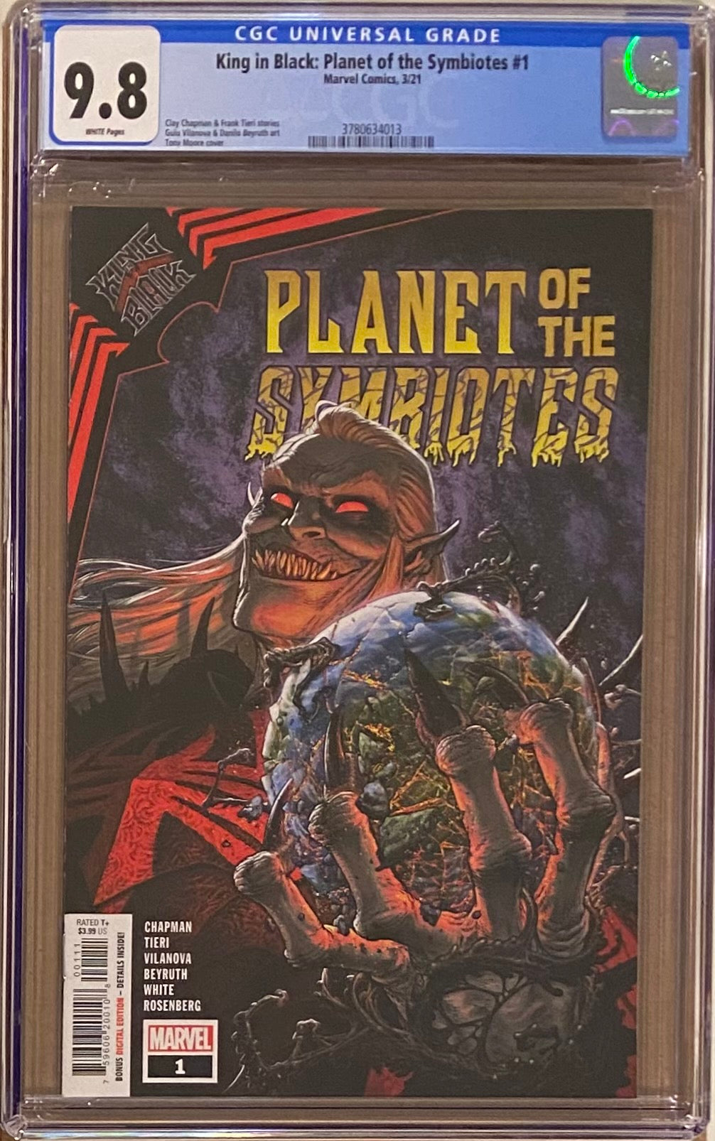 King in Black: Planet of Symbiotes #1 CGC 9.8