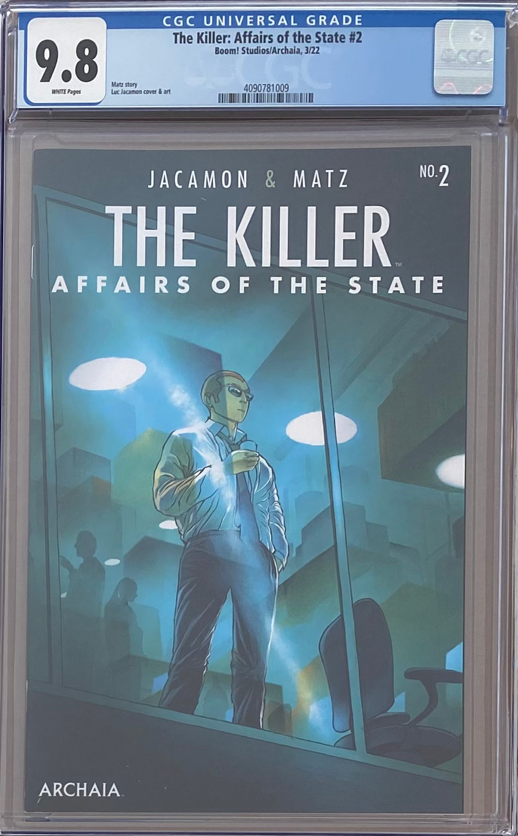 The Killer: Affairs of the State #2 CGC 9.8