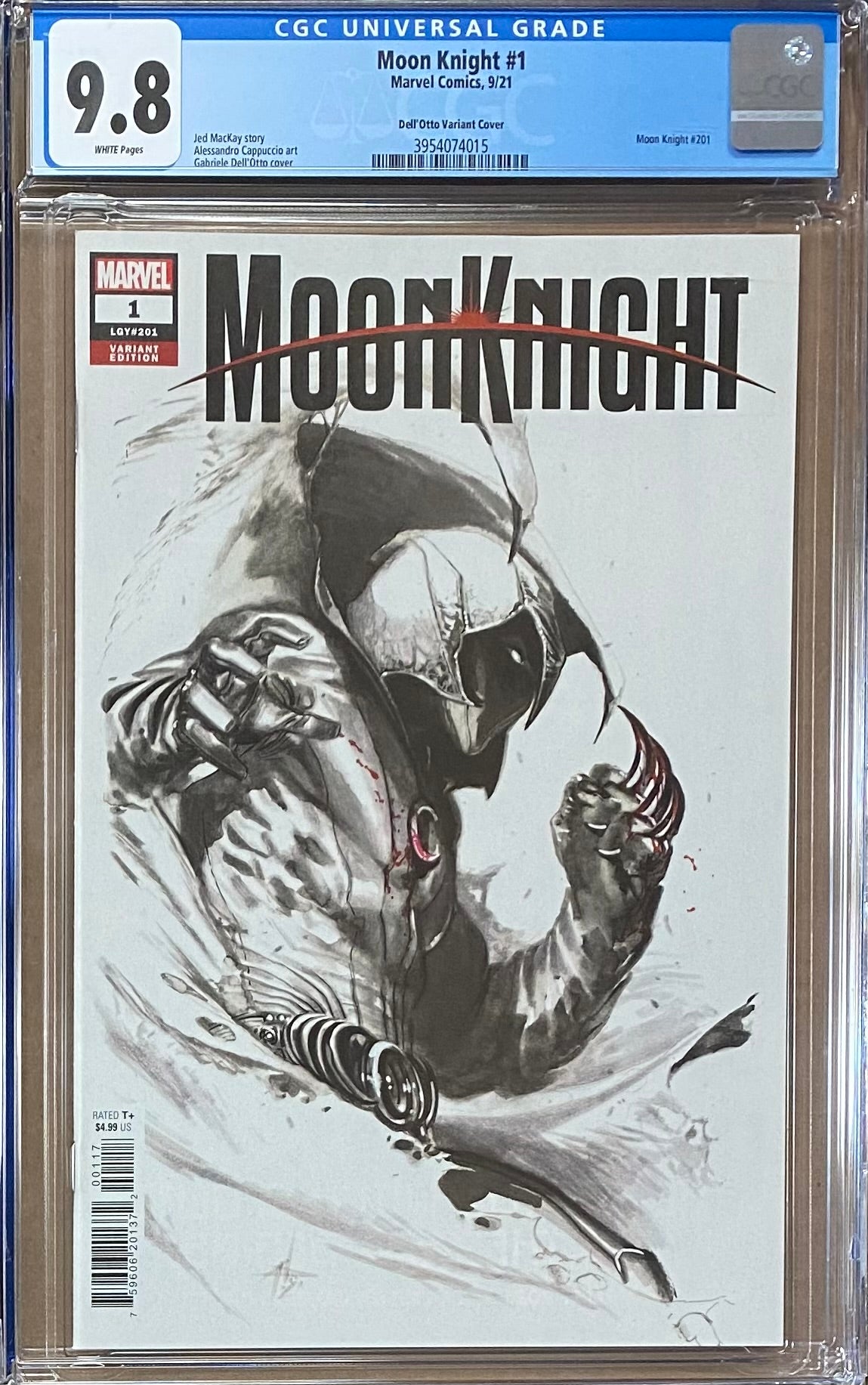 Moon Knight #1 Dell'Otto Variant CGC 9.8