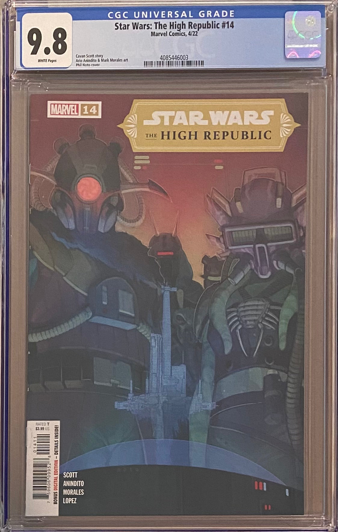 Star Wars: The High Republic #14 CGC 9.8