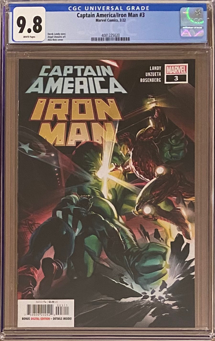 Captain America/Iron Man #3 CGC 9.8