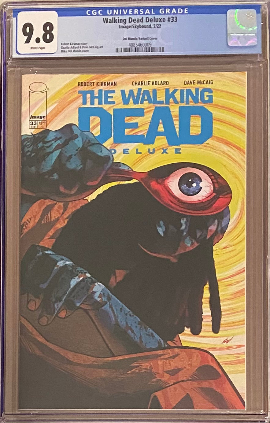 Walking Dead Deluxe #33 Del Mundo Variant CGC 9.8