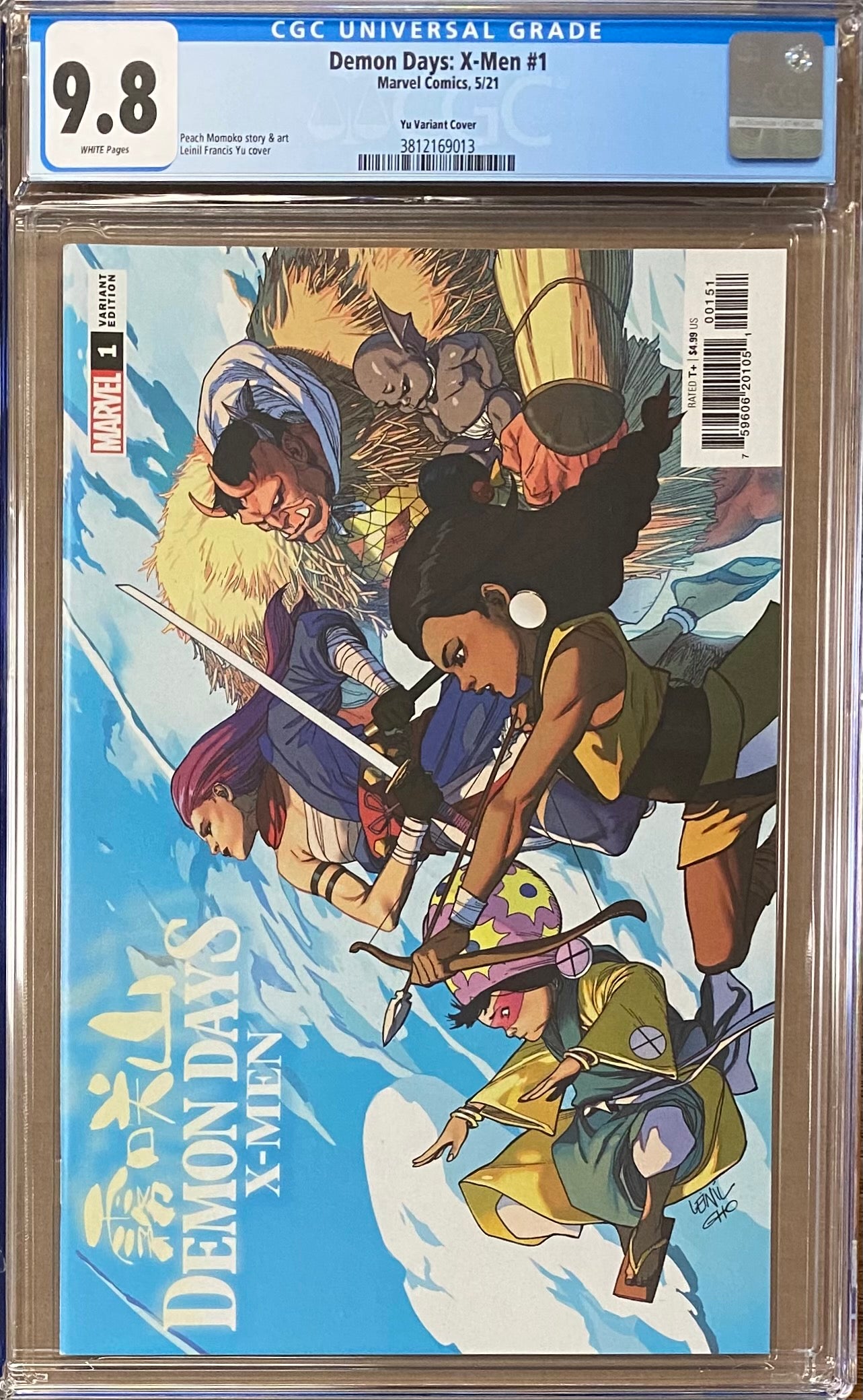 Demon Days: X-Men #1 Yu Variant CGC 9.8