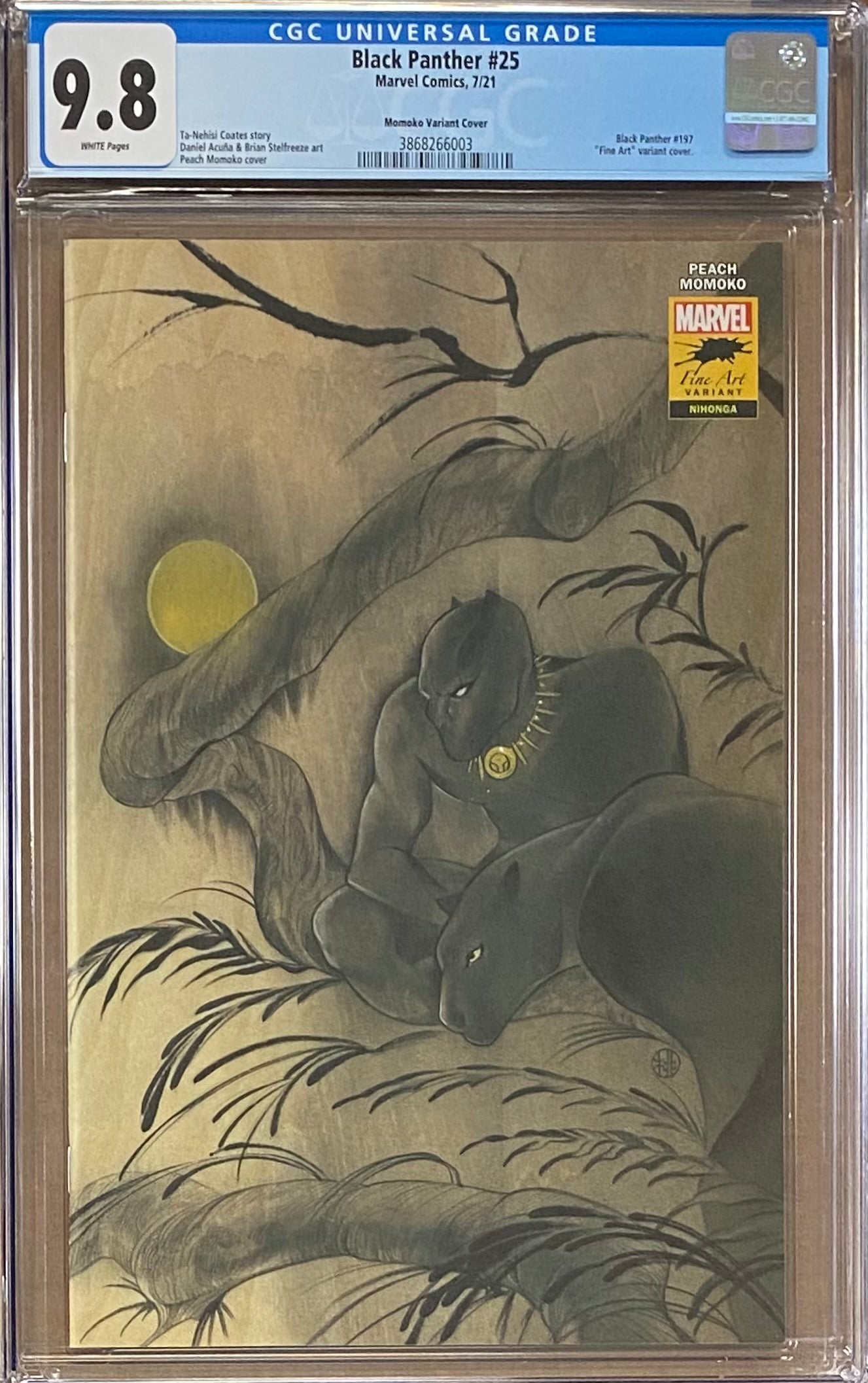 Black Panther #25 Momoko "Stormbreakers" Variant CGC 9.8