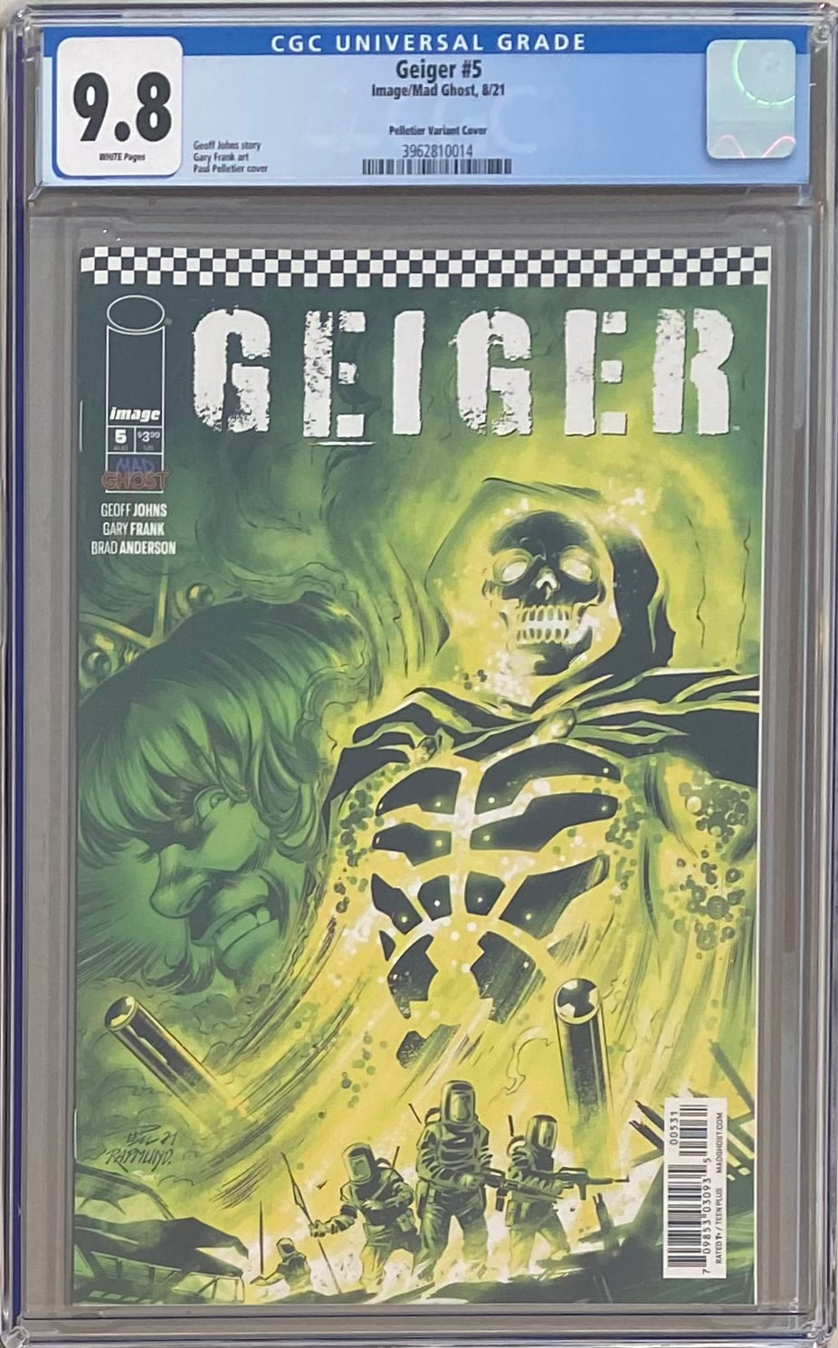 Geiger #5 Pelletier Variant CGC 9.8