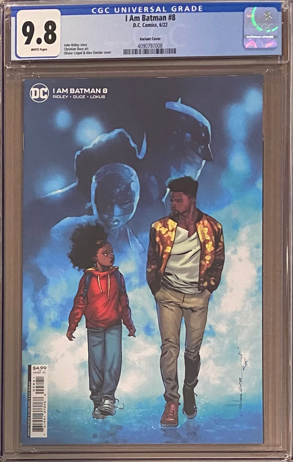 I Am Batman #8 Variant CGC 9.8