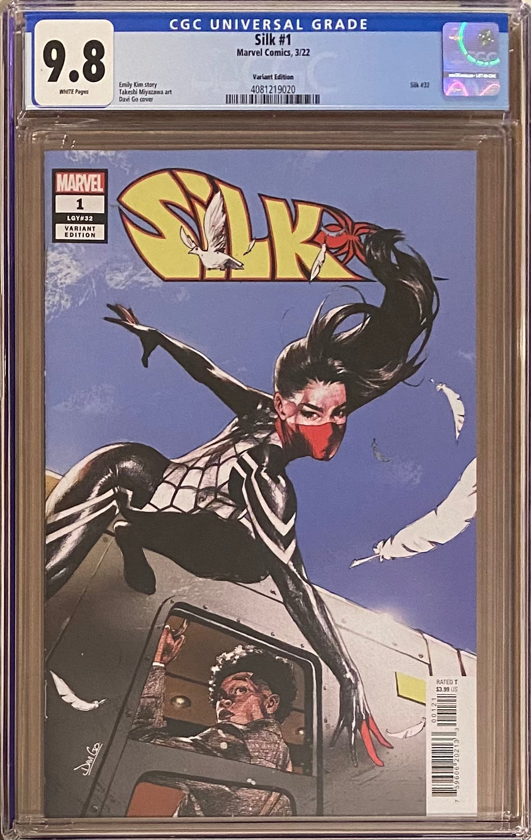 Silk #1 Go Variant CGC 9.8