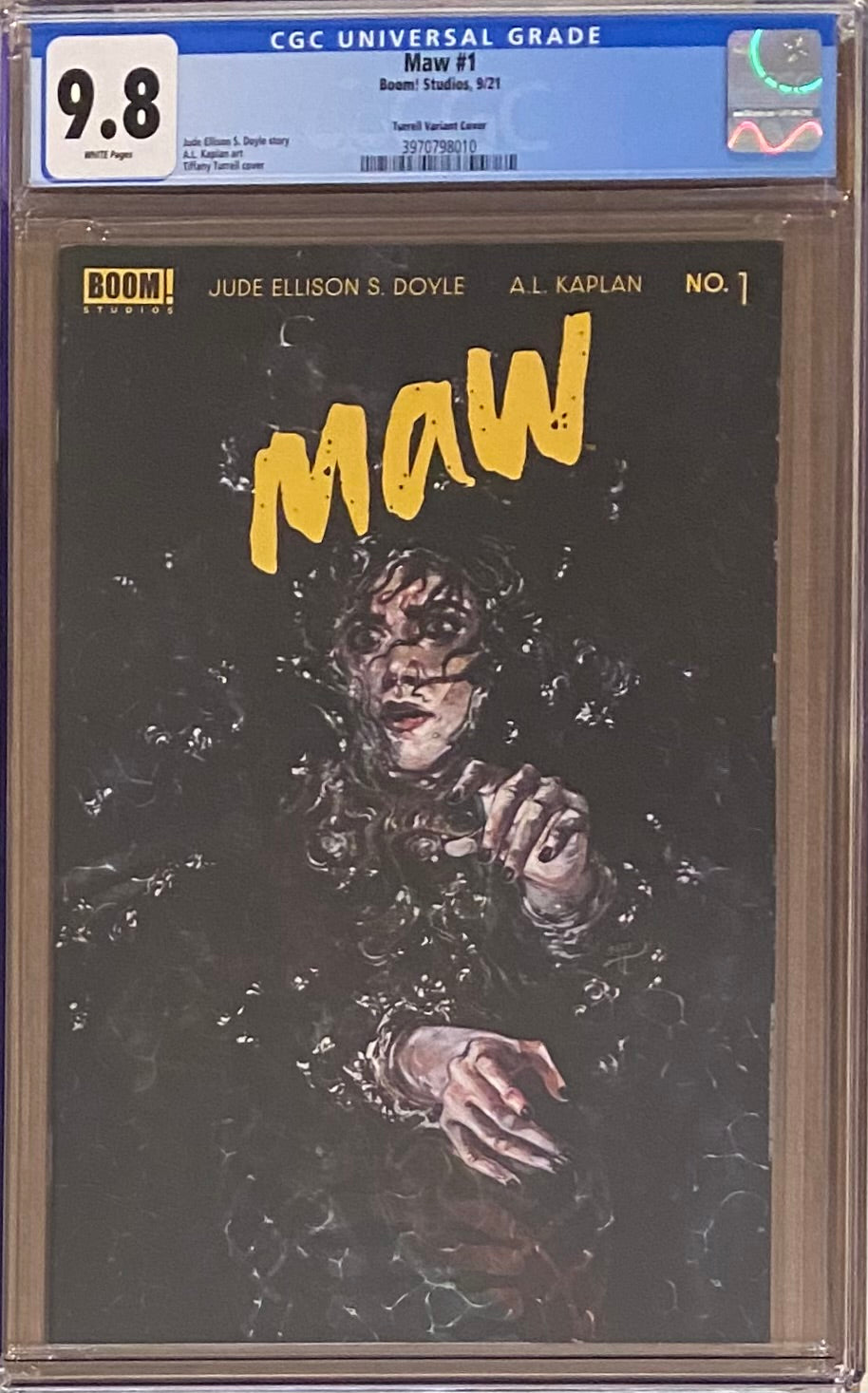 Maw #1 Turill 1:10 Retailer Incentive Variant CGC 9.8