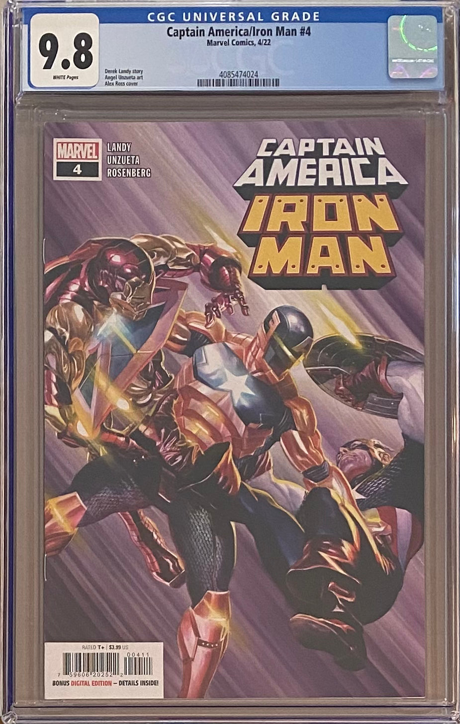 Captain America/Iron Man #4 CGC 9.8