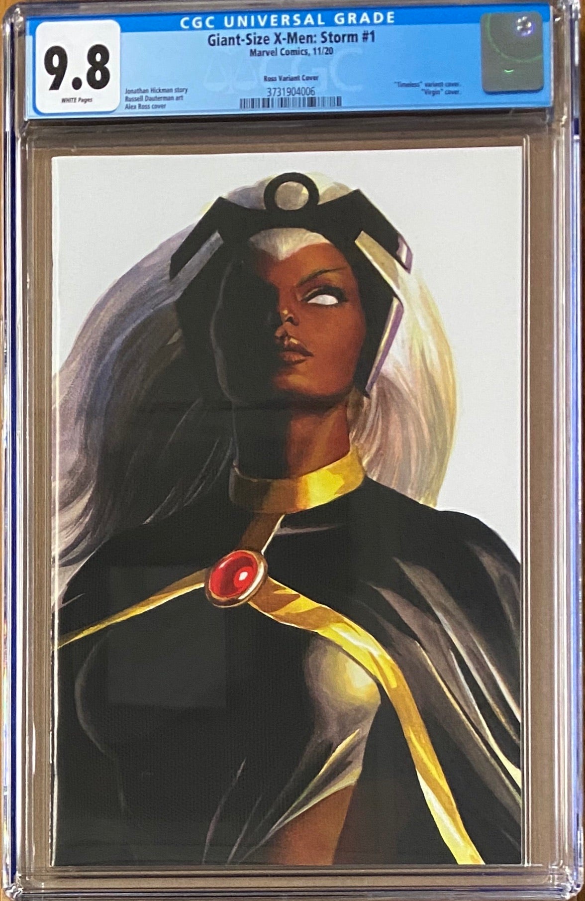 Giant Size X-Men: Storm #1 Alex Ross Storm "Timeless" Variant CGC 9.8
