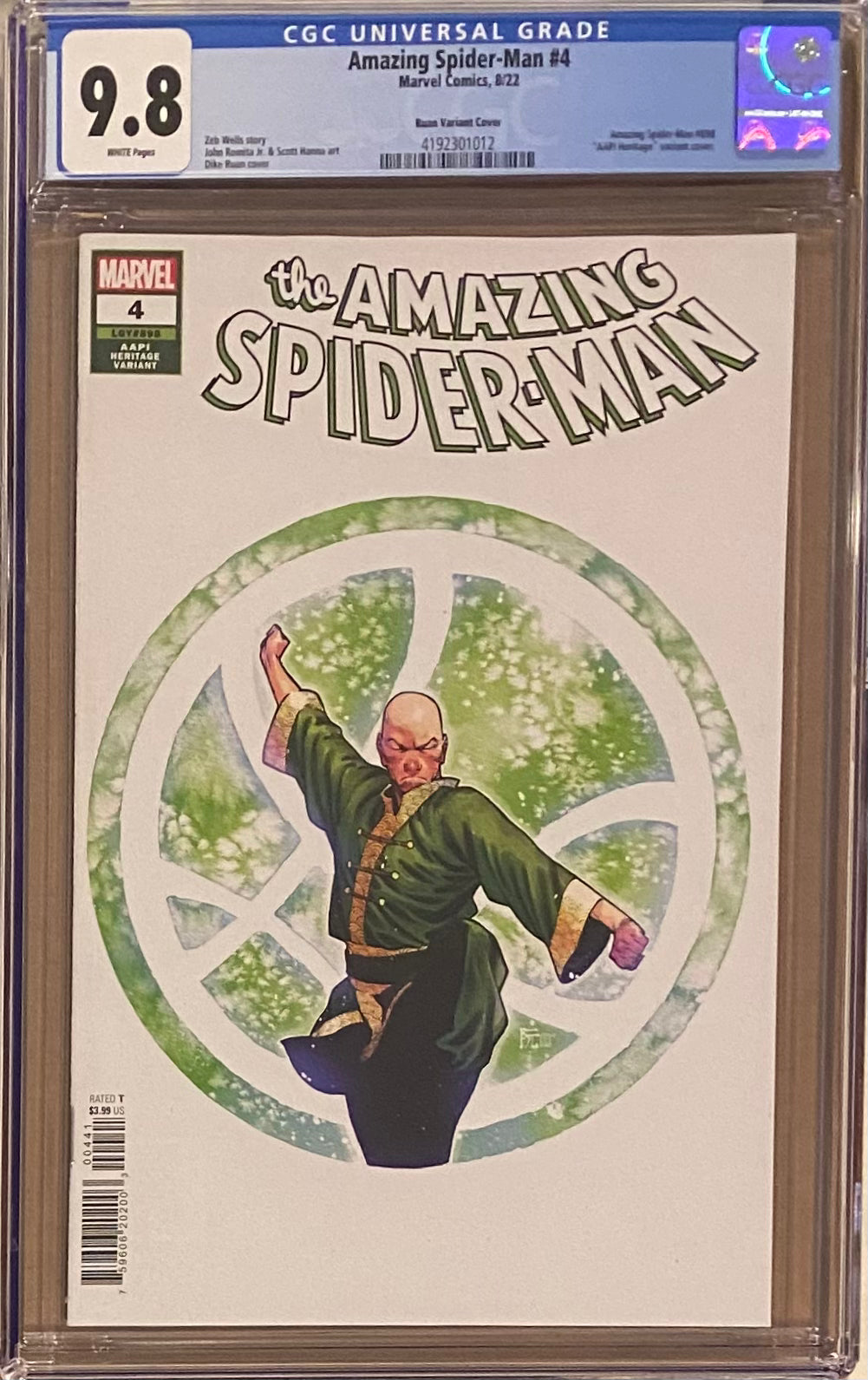Amazing Spider-Man #4 Ruan Variant CGC 9.8