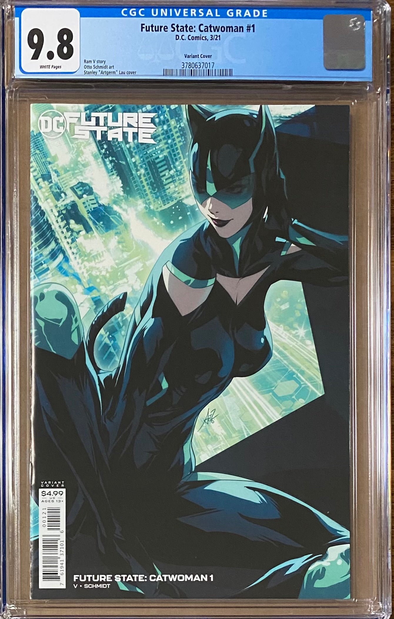 Future State: Catwoman #1 Artgerm Variant CGC 9.8