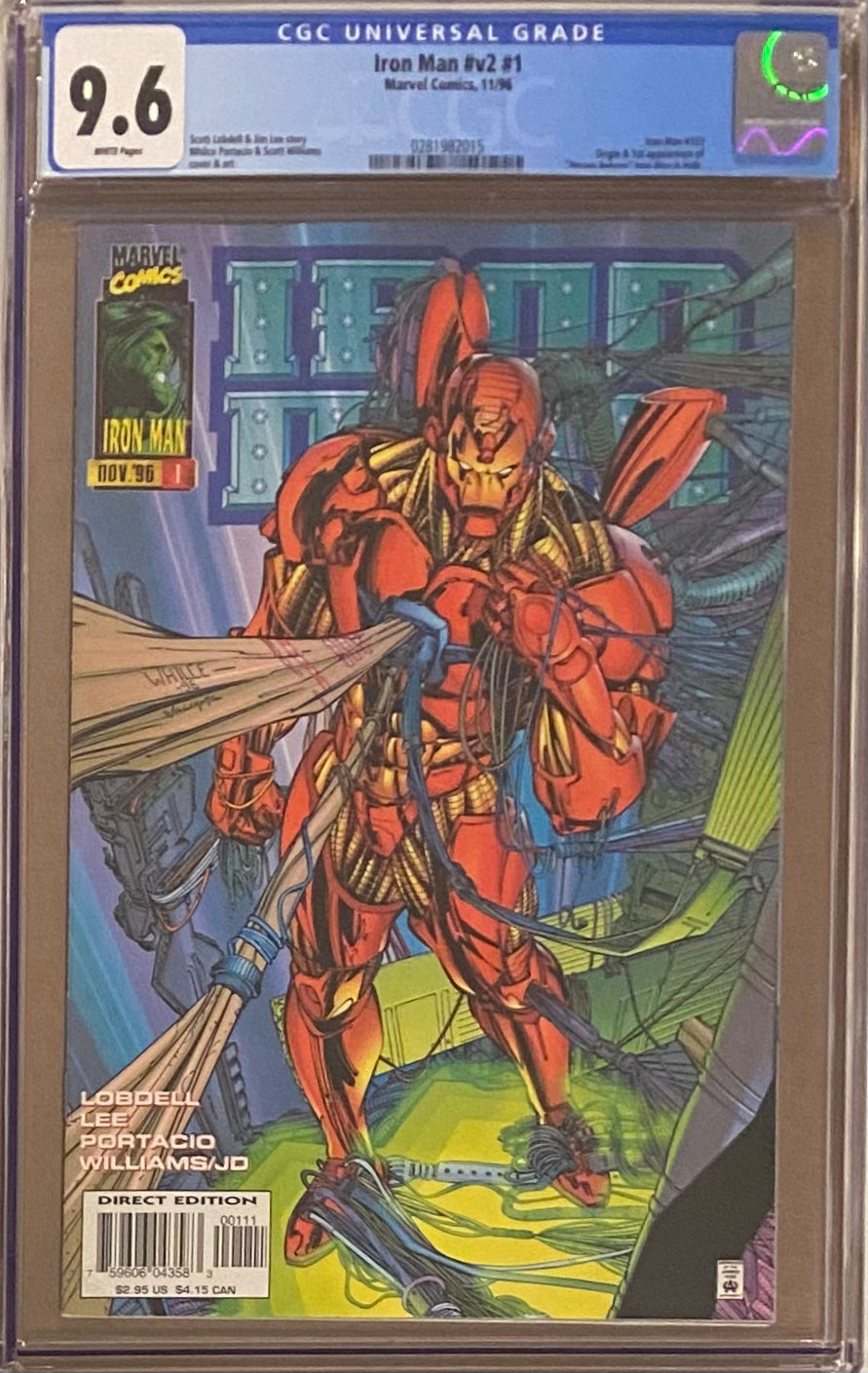 Iron Man #v2 #1 CGC 9.6