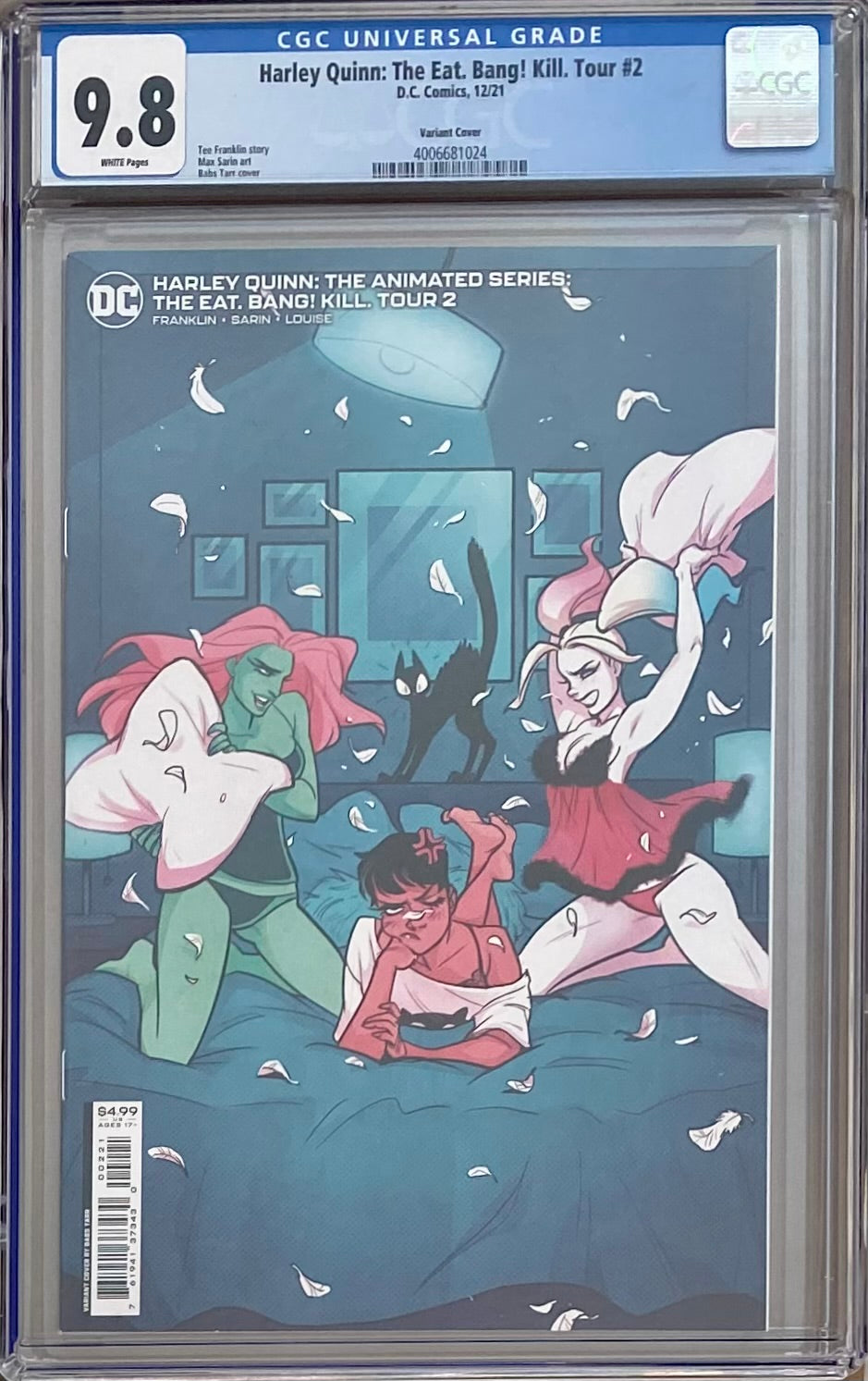 Harley Quinn: The Animated Series - The Eat, Bang! Kill Tour #2 Tarr Variant CGC 9.8