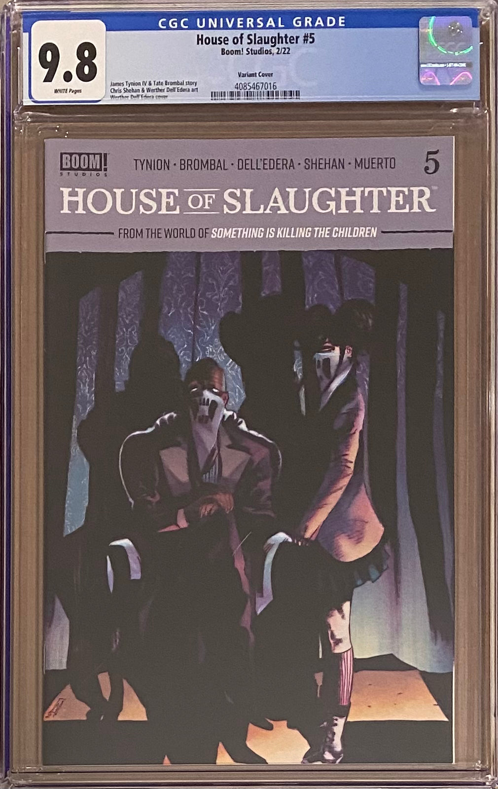 House of Slaughter #5 Variant CGC 9.8