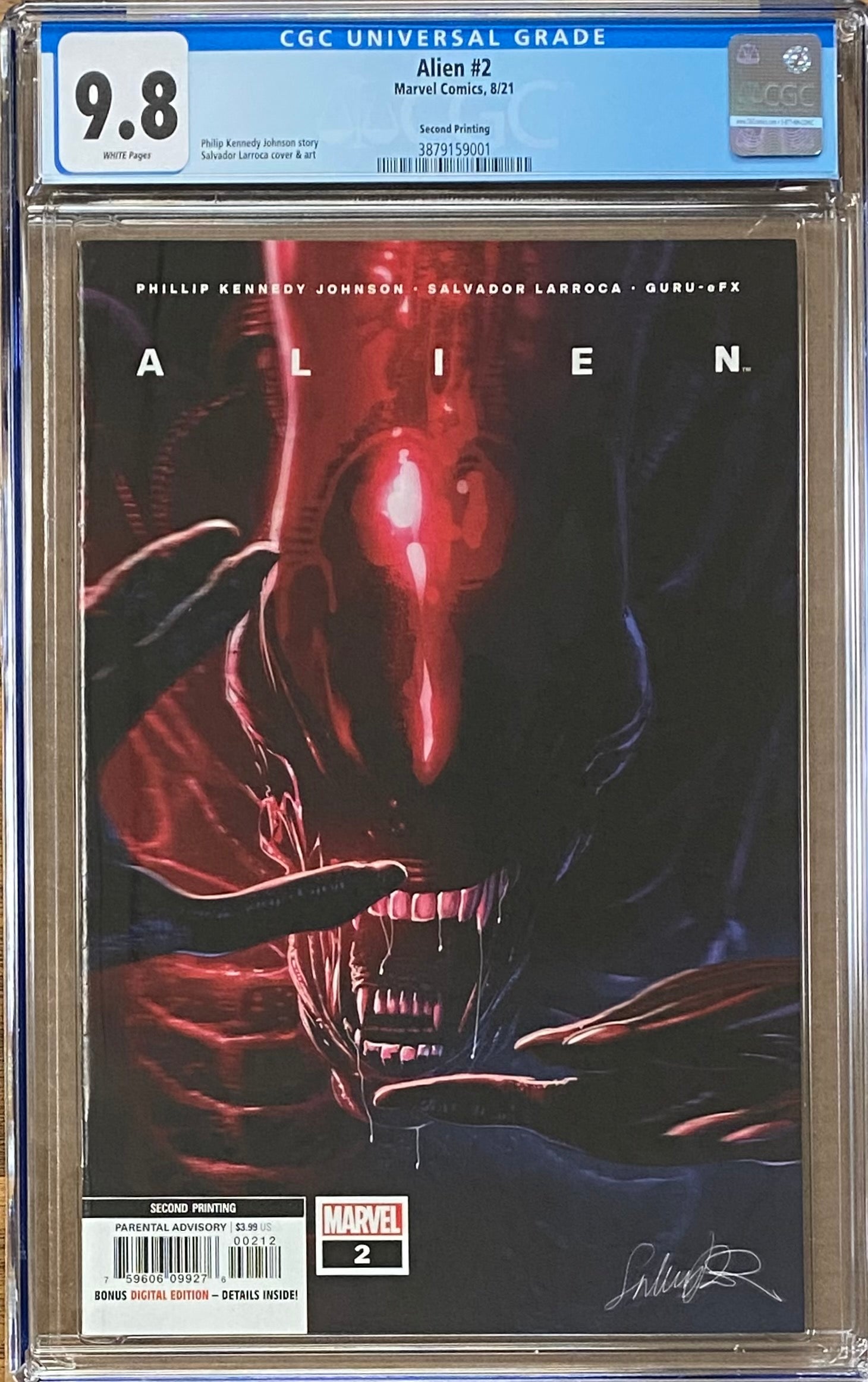 Alien #2 Second Printing CGC 9.8