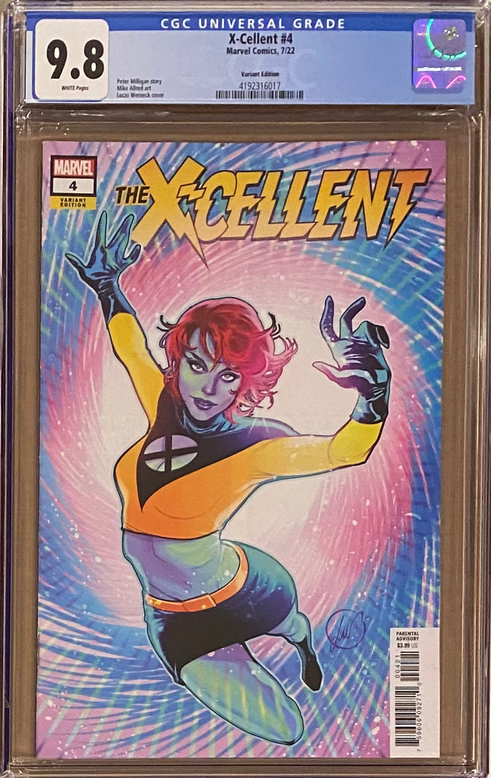 X-Cellent #4 Variant CGC 9.8