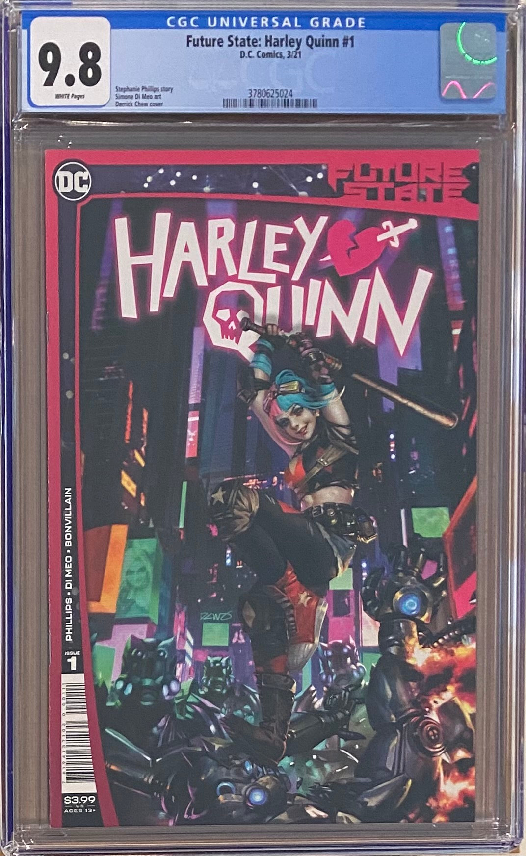 Future State: Harley Quinn #1 CGC 9.8