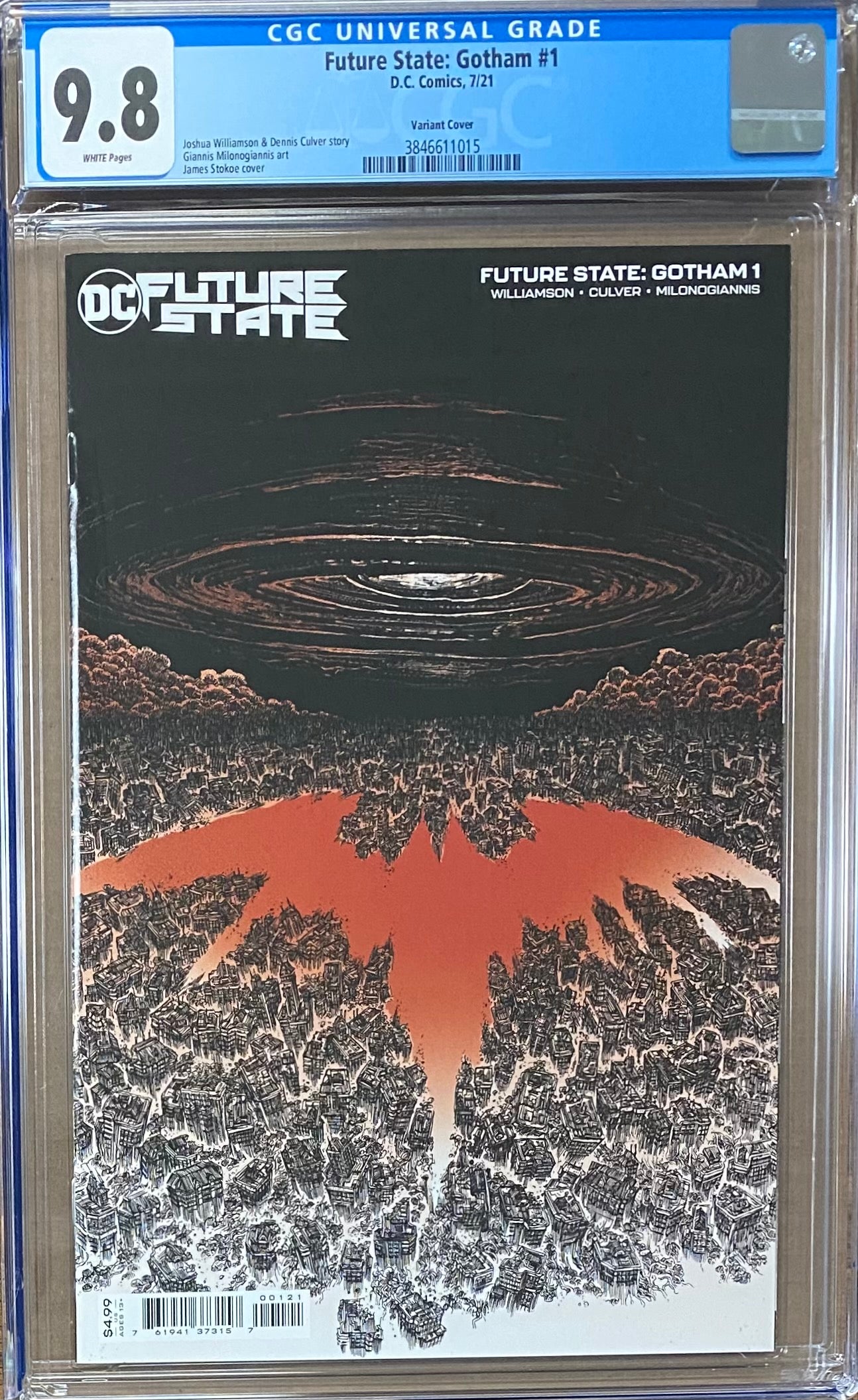 Future State: Gotham #1 Variant CGC 9.8