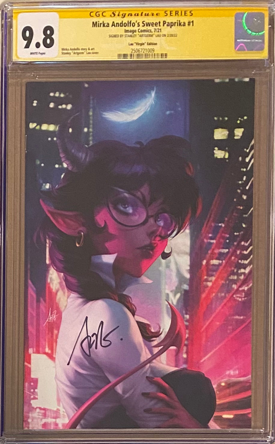Sweet Paprika #1 Artgerm Virgin Variant CGC 9.8 SS