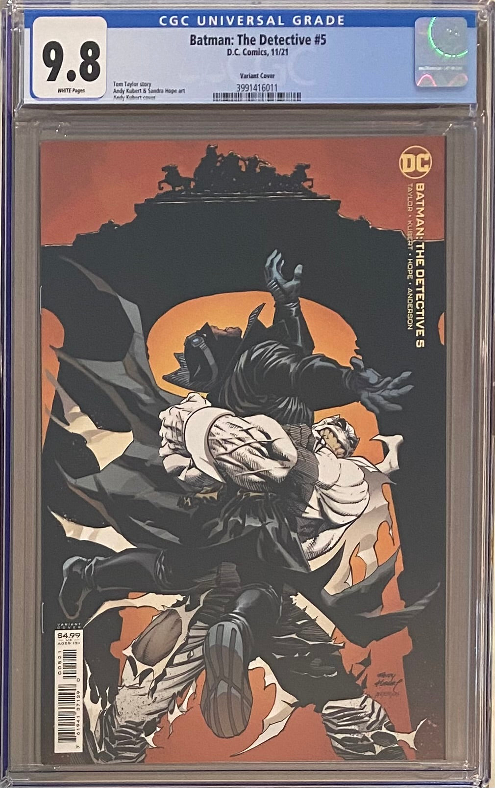 Batman: The Detective #5 Variant CGC 9.8