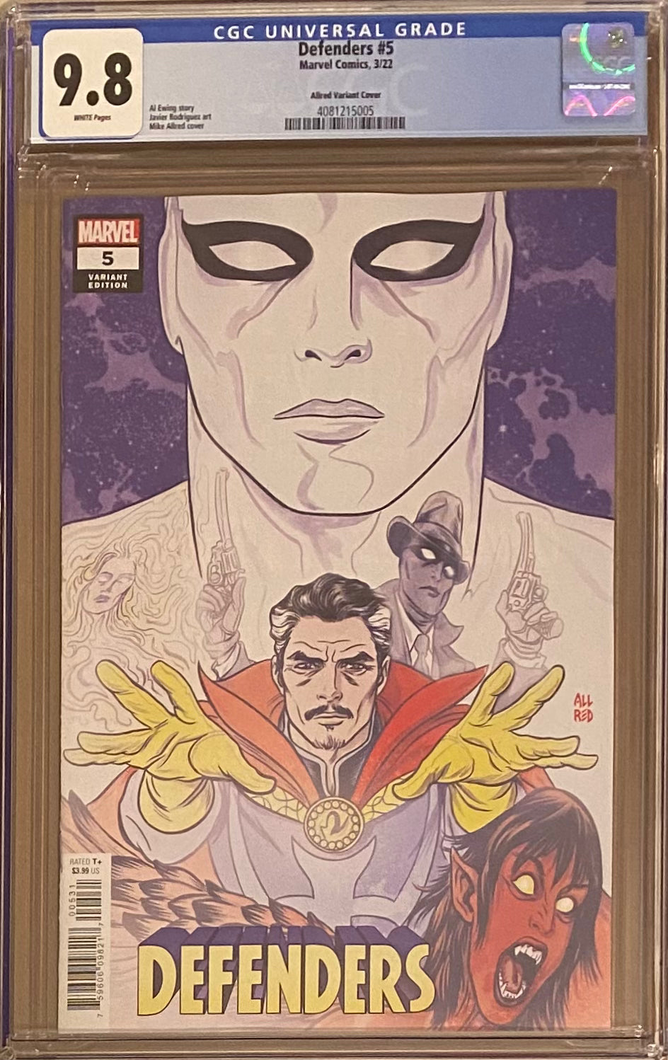 Defenders #5 Variant CGC 9.8