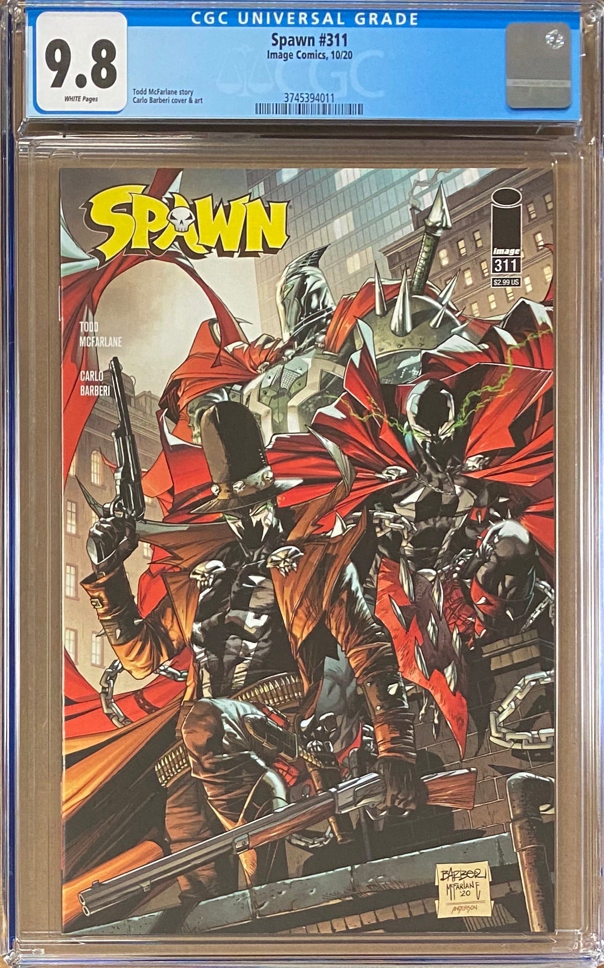 Spawn #311 CGC 9.8