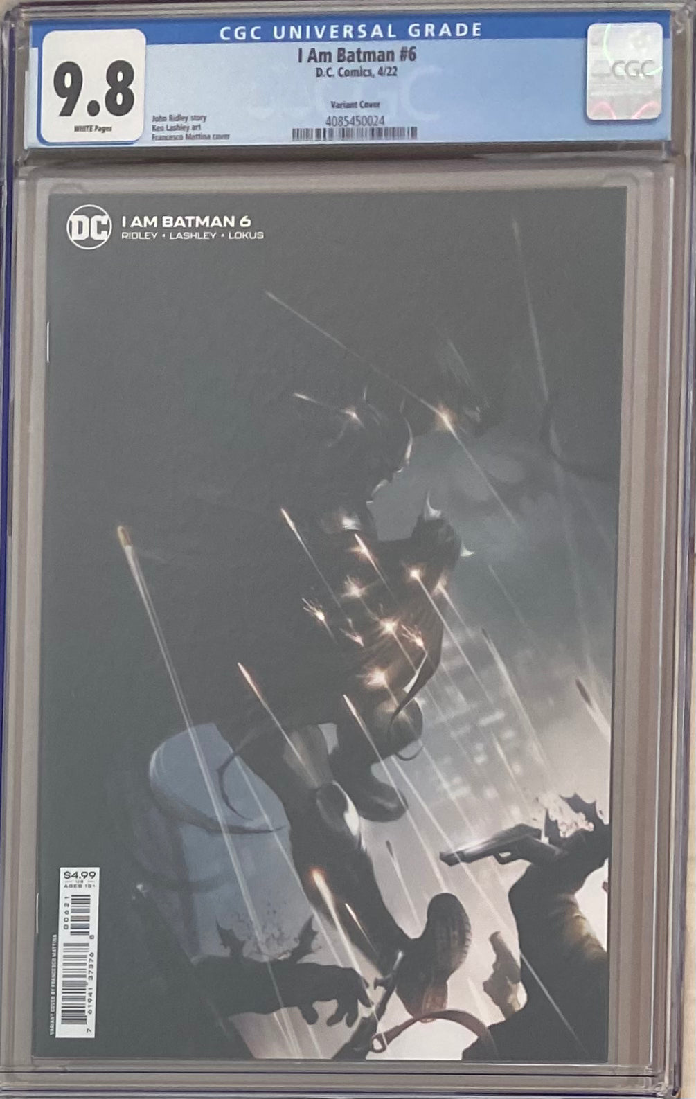 I Am Batman #6 Mattina Variant CGC 9.8