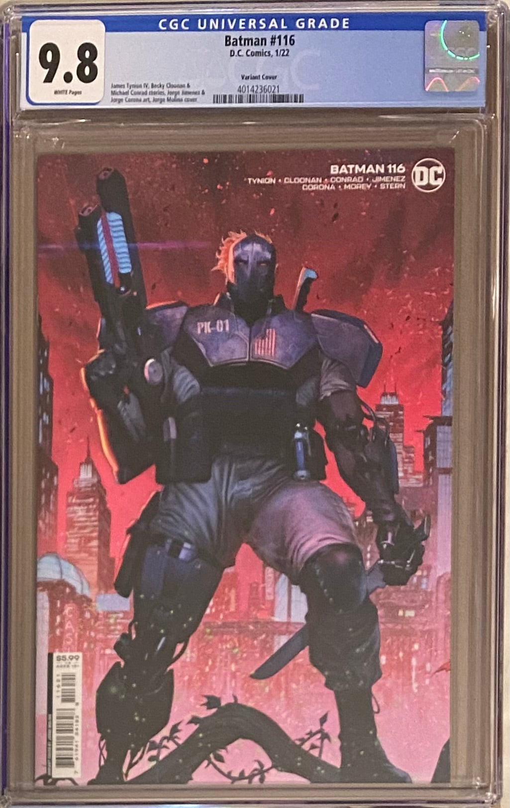Batman #116 Variant CGC 9.8