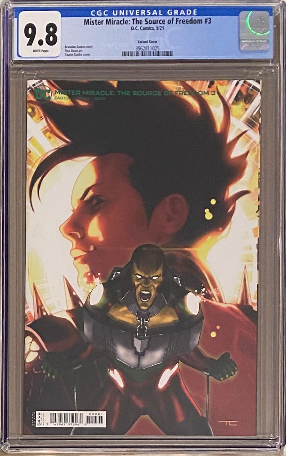 Mister Miracle: The Source of Freedom #3 Variant CGC 9.8