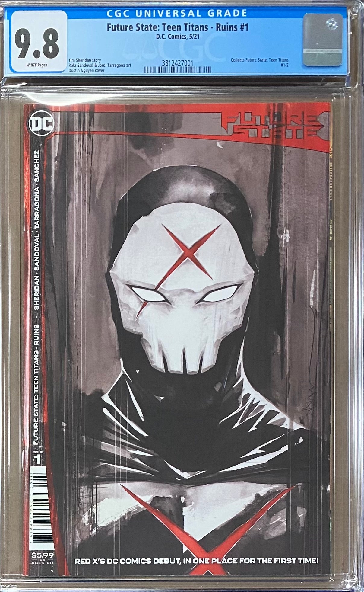 Future State: Teen Titans - Ruins #1 CGC 9.8