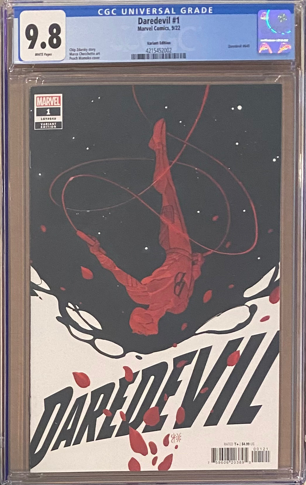 Daredevil #1 Momoko Variant CGC 9.8
