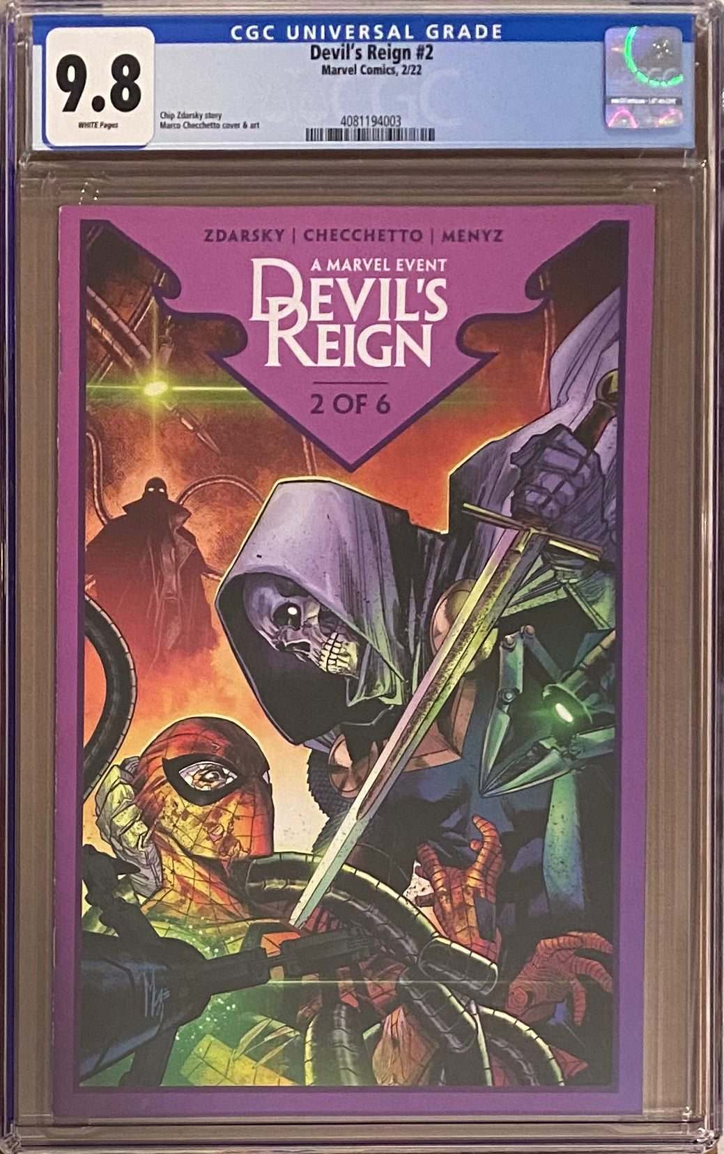 Devil's Reign #2 CGC 9.8
