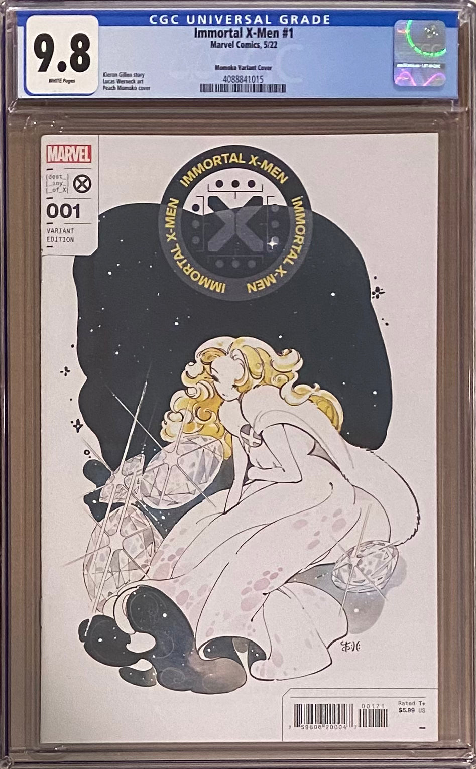 Immortal X-Men #1 Momoko 1:50 Retailer Incentive Variant CGC 9.8