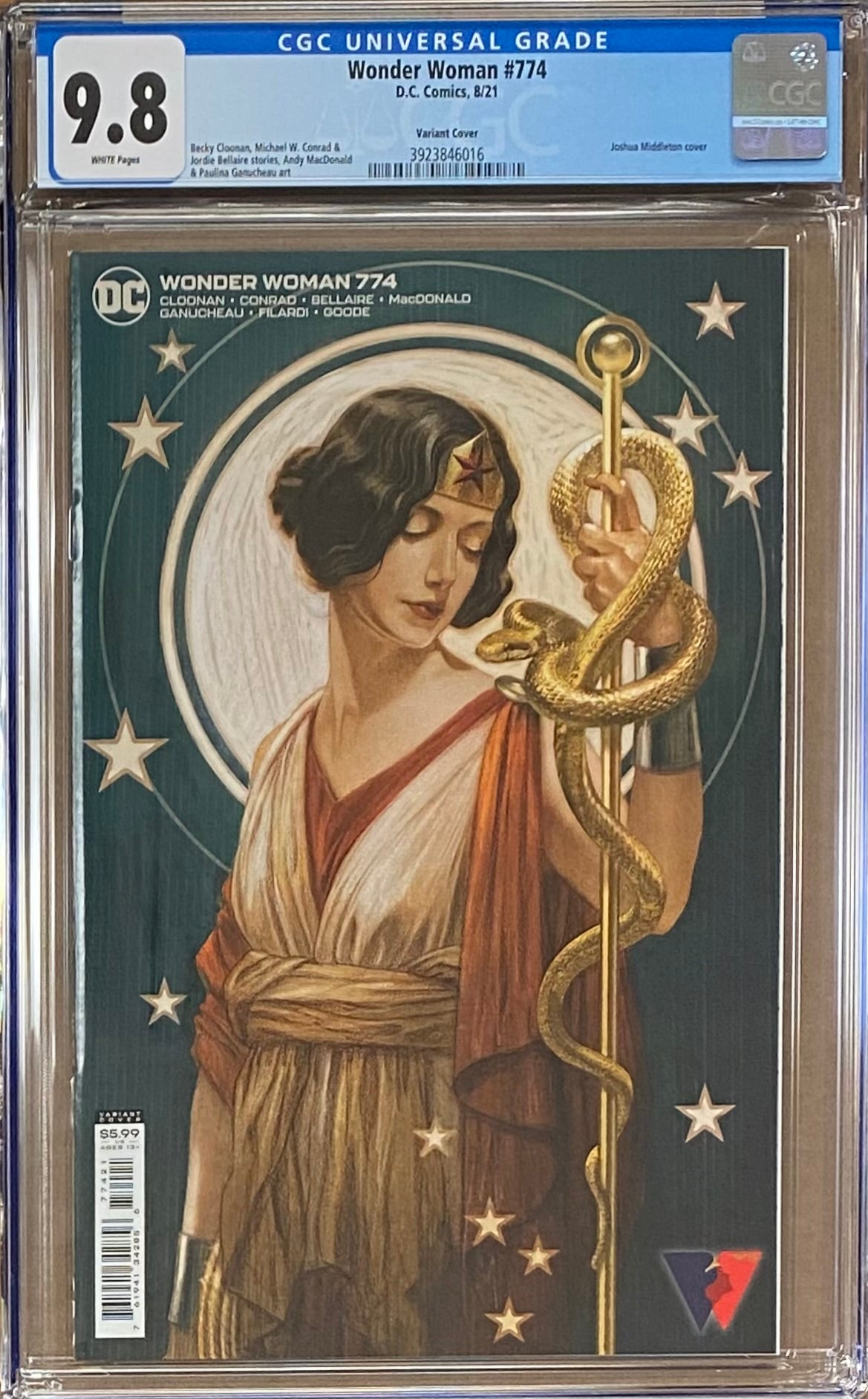 Wonder Woman #774 Middleton Variant CGC 9.8