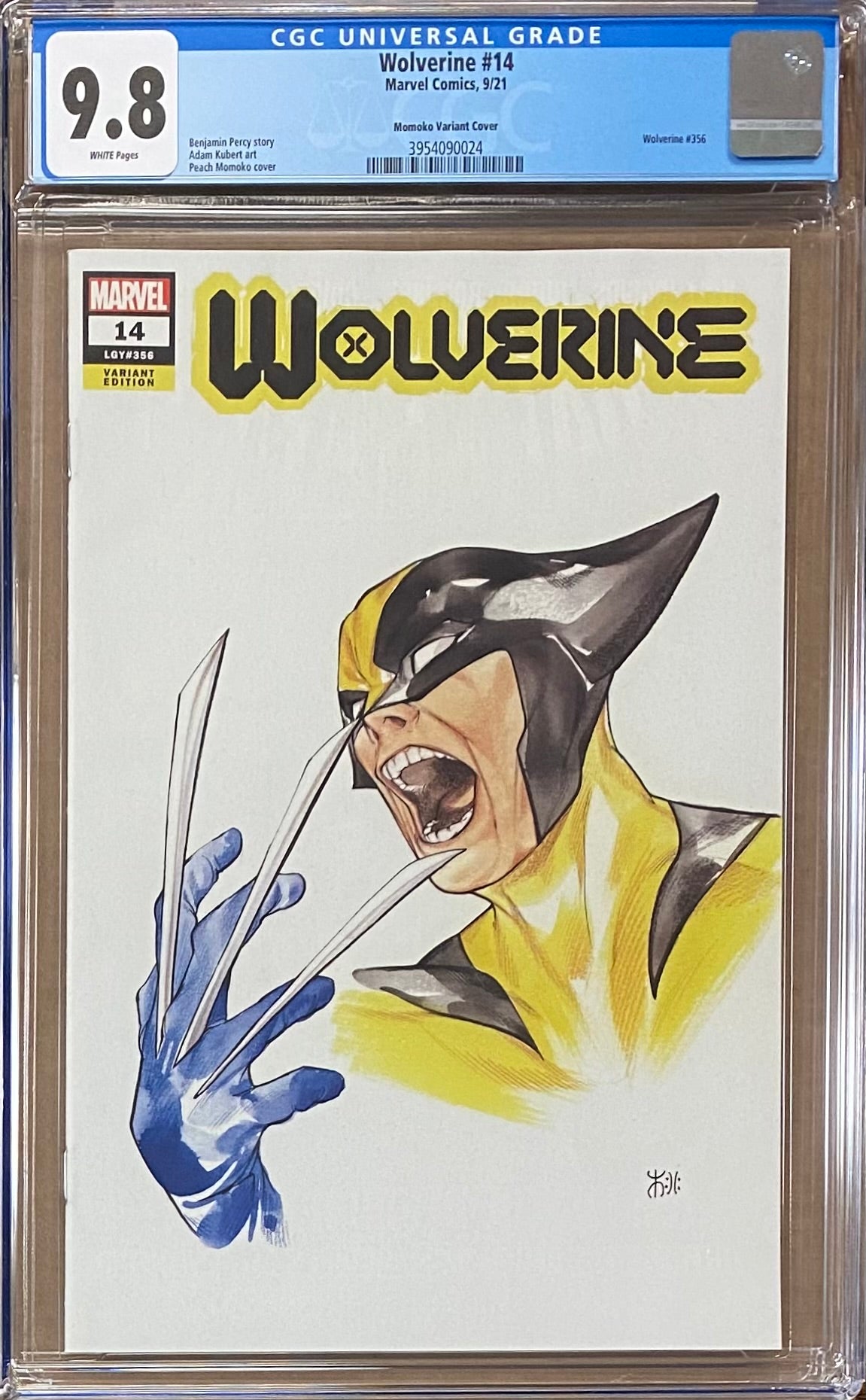 Wolverine #14 Momoko Variant CGC 9.8