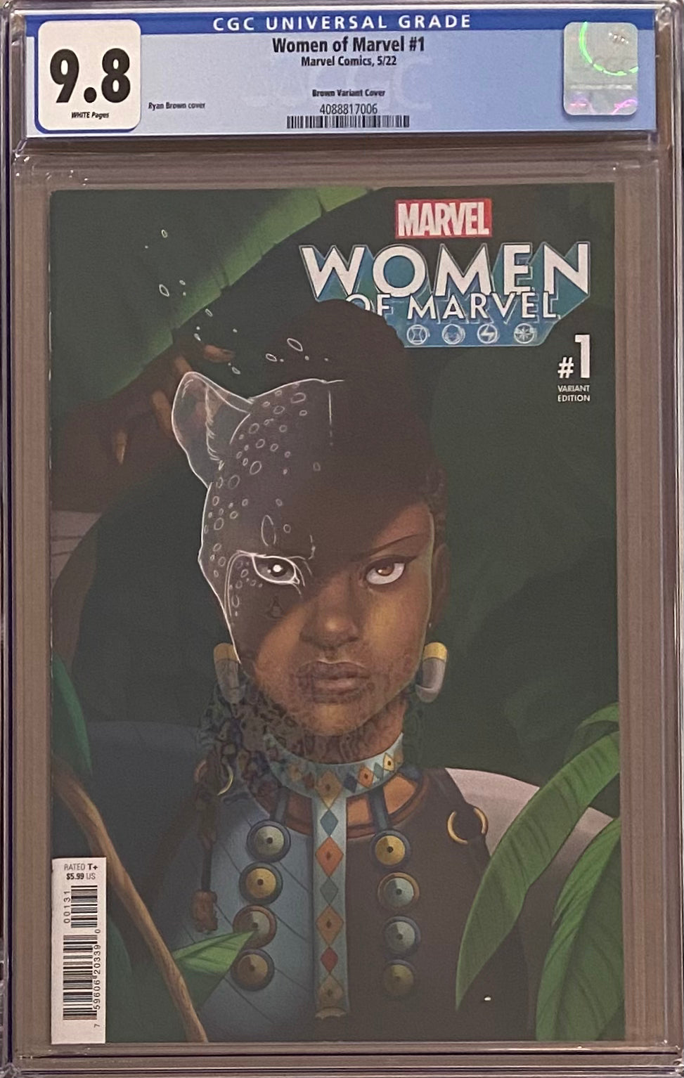 Women of Marvel #1 Brown Variant CGC 9.8