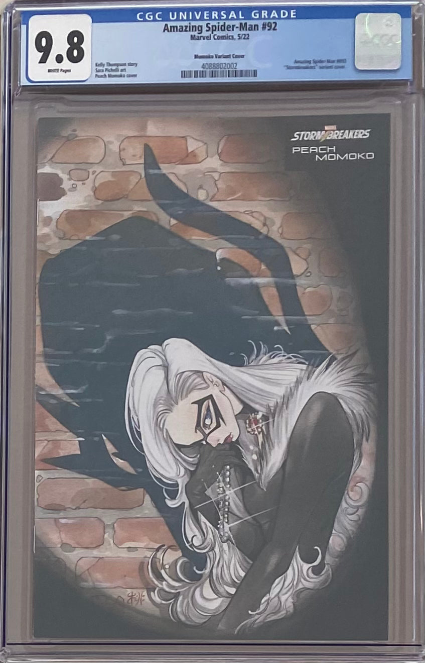 Amazing Spider-Man #92 Momoko 1:25 Retailer Incentive Variant CGC 9.8