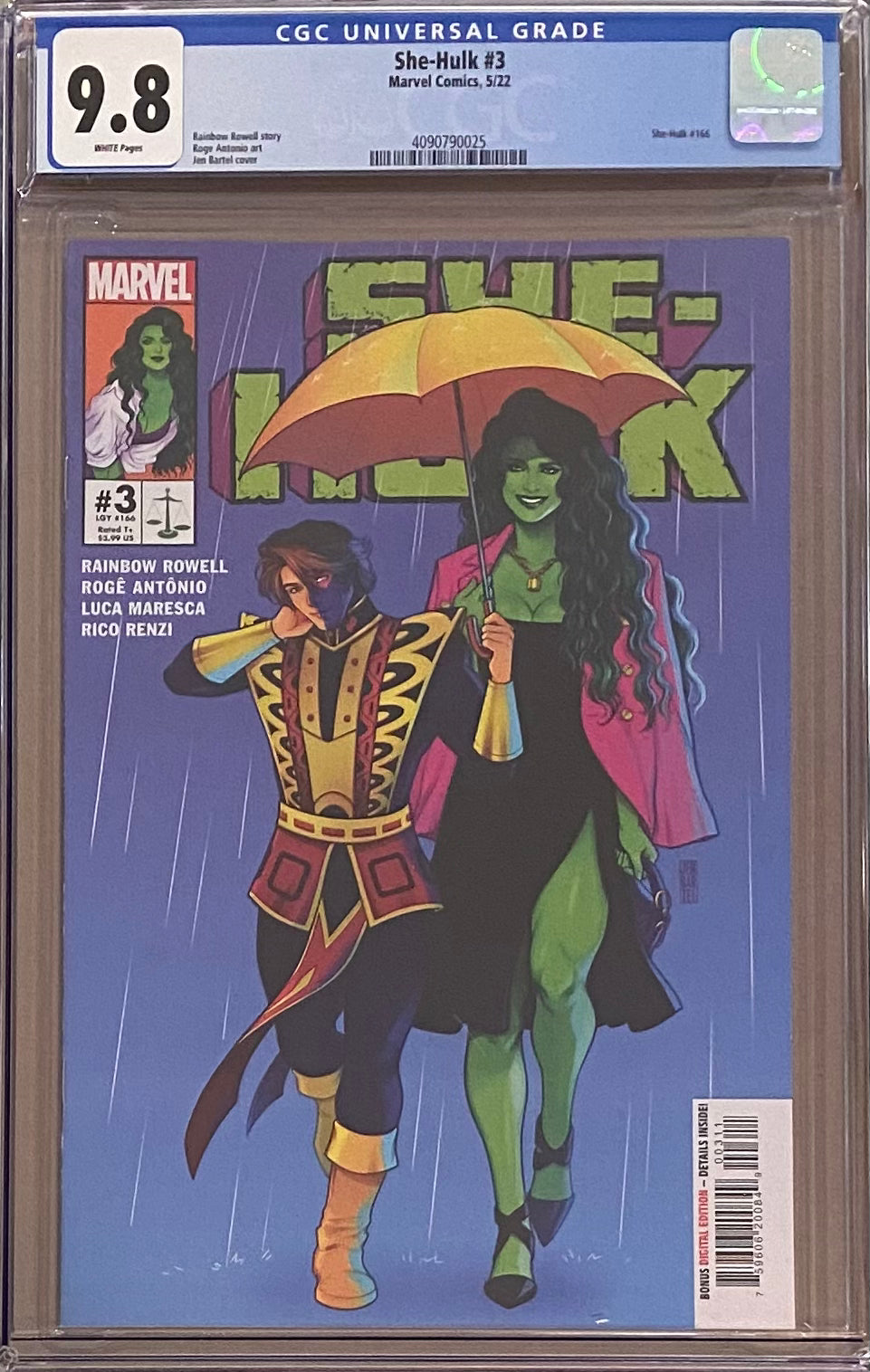 She-Hulk #3 CGC 9.8
